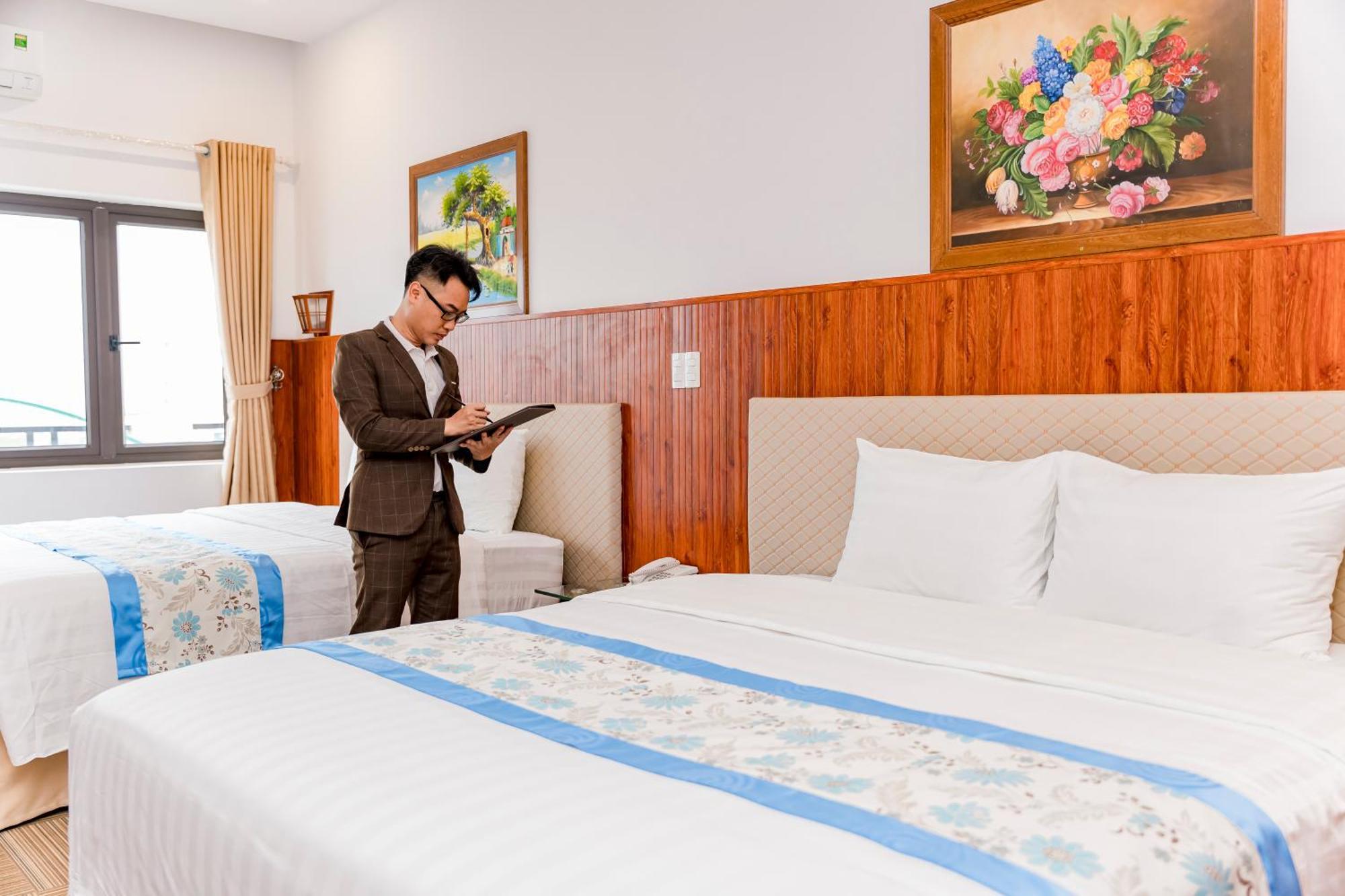 Duong Thanh Binh An Nhien Hotel מראה חיצוני תמונה