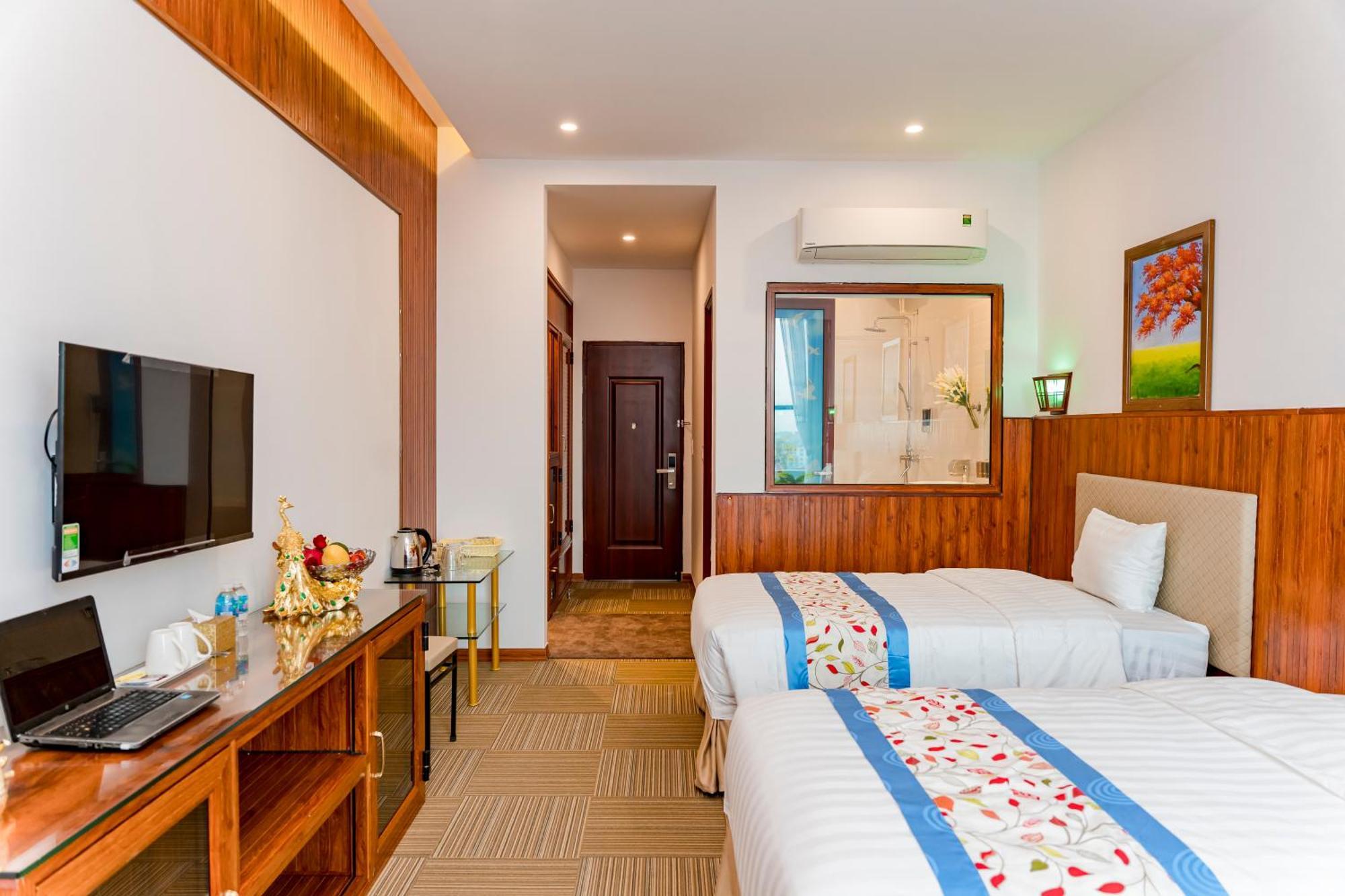 Duong Thanh Binh An Nhien Hotel מראה חיצוני תמונה