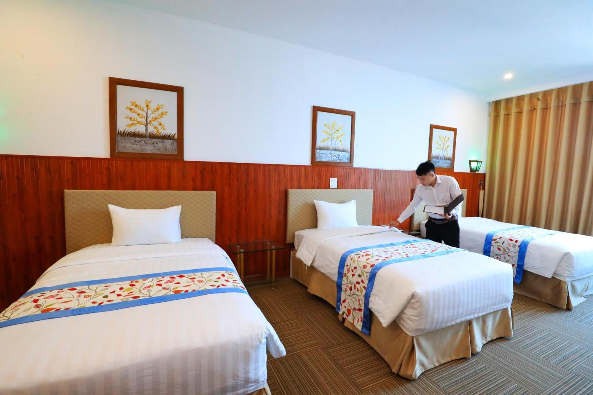 Duong Thanh Binh An Nhien Hotel מראה חיצוני תמונה